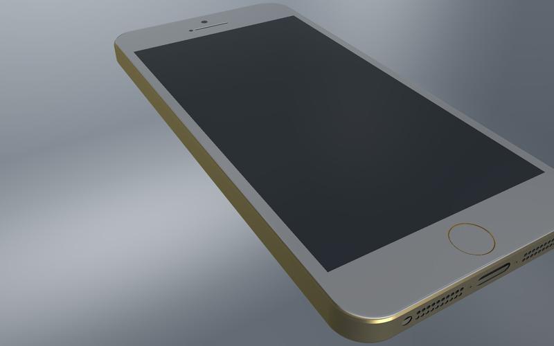 iphone5s概念图|工业/产品|电子产品|jayzhou5 - 原创作品 